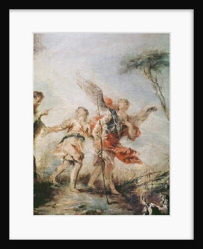 The Departure of Tobias and the Angel by Francesco Guardi