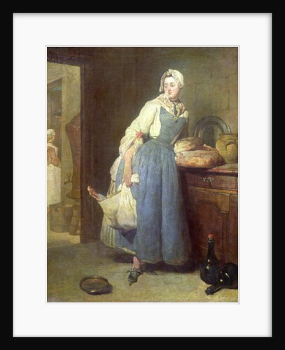 The Kitchen Maid with Provisions, 1739 by Jean-Baptiste Simeon Chardin