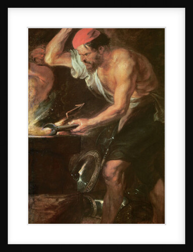 Vulcan forging Jupiter's Lightening Bolts, 1636-38 by Peter Paul Rubens