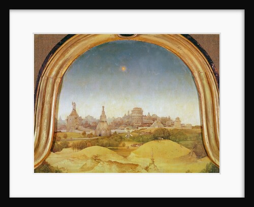 Detail of the central panel of the Adoration of the Magi, 1510 by Hieronymus Bosch