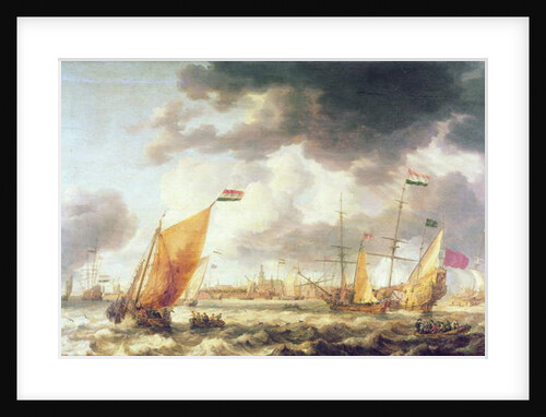 Turbulent Sea by Bonaventura Peeters