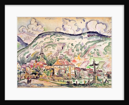 Saint-Julien-Beauchêne, 1914 by Paul Signac