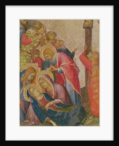 The Strike of the Lance by Simone Martini