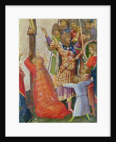 The Strike of the Lance by Simone Martini