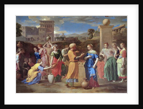 Eliezer and Rebecca, 1648 by Nicolas Poussin