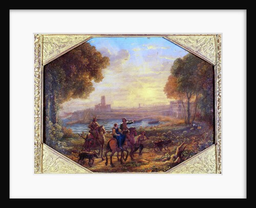 Landscape with the Port of Santa Marinella, c. 1639-40 by Claude Lorrain