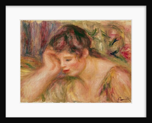 Woman Leaning, c.1917 by Pierre Auguste Renoir