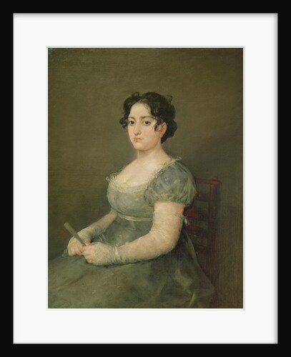 Woman with a Fan, c.1805-06 by Francisco Jose de Goya y Lucientes