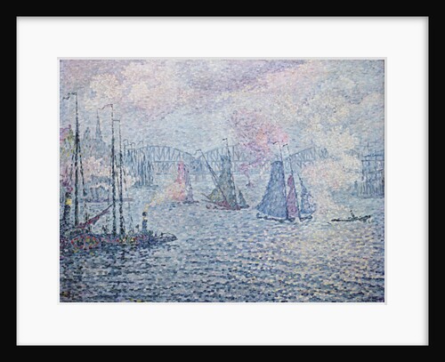 The Port of Rotterdam, or The Fumes, 1906 by Paul Signac