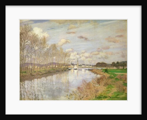 The Yacht at Argenteuil, 1875 by Claude Monet