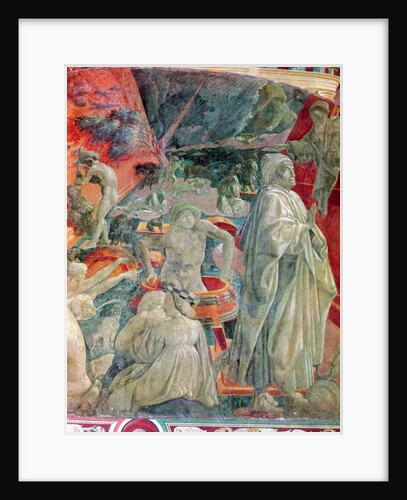 The Great Flood and the Retreat of the Water, 1446-8 by Paolo Uccello