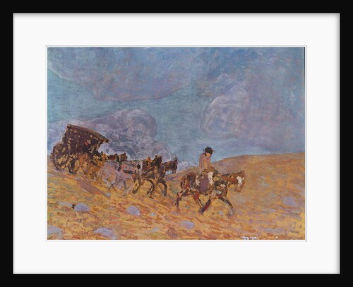 The Stage-Coach, 1922 by Pedro Figari