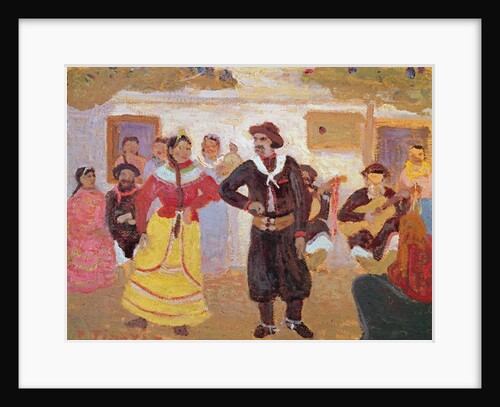 Gaucho Dance by Pedro Figari
