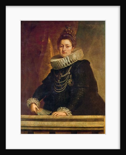 Portrait of Isabel Clara Eugenia of Habsburg, Infanta of Spain by Peter Paul Rubens