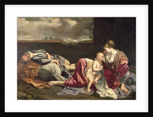 The Rest on the Flight into Egypt, 1628 by Orazio Gentileschi