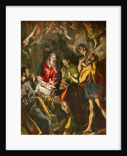 The Adoration of the Shepherds, c. 1603-14 by El (1541-1614) Greco