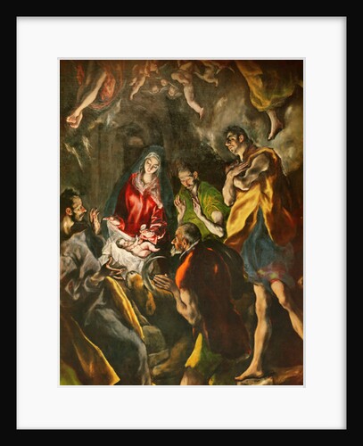 The Baptism of Christ, 1596-1600 by El (1541-1614) Greco