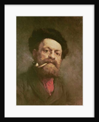 Man with a Pipe by Gustave Courbet