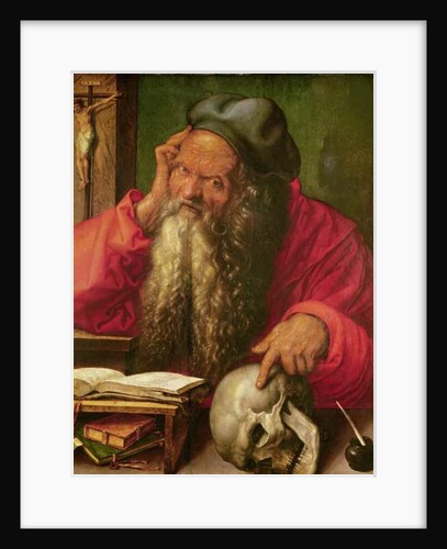 Portrait of Saint Jerome, 1521 by Albrecht Dürer or Duerer