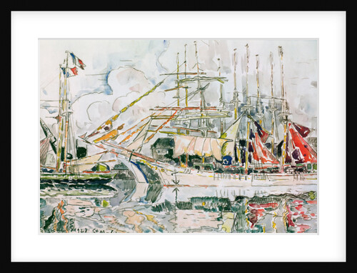 Saint-Malo, 1928 by Paul Signac