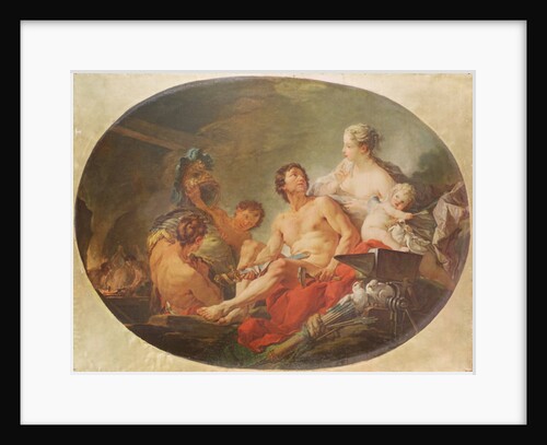 The Foundry of the God Vulcan, 1747 by Francois Boucher
