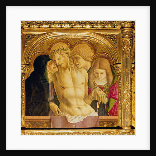 Altarpiece of St Emidio, polyptych by Carlo Crivelli