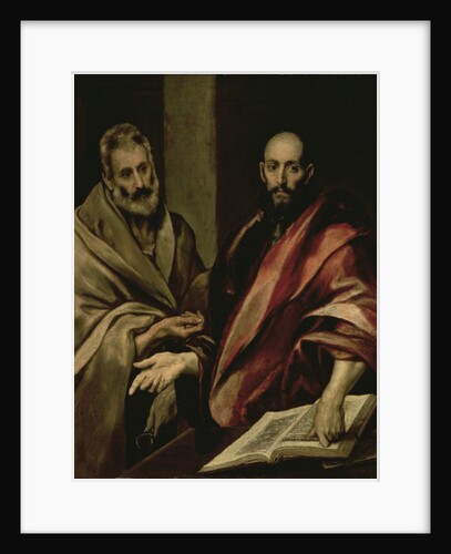 St. Peter and St. Paul, between 1587 and 1592 by El (1541-1614) Greco