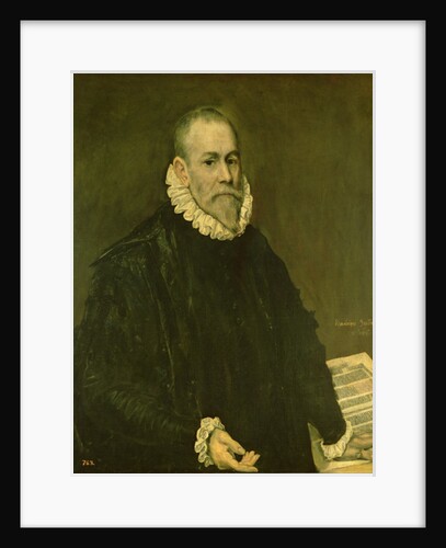 Doctor Rodrigo de la Fuente, 1598-89 by El Greco