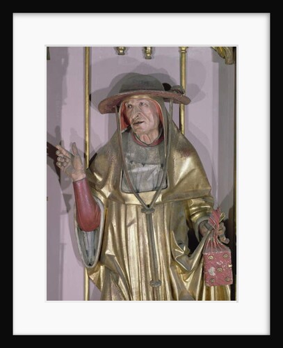 The Isenheim Altarpiece, Saint Jerome,, c.1490 by Nikolaus Hagenauer