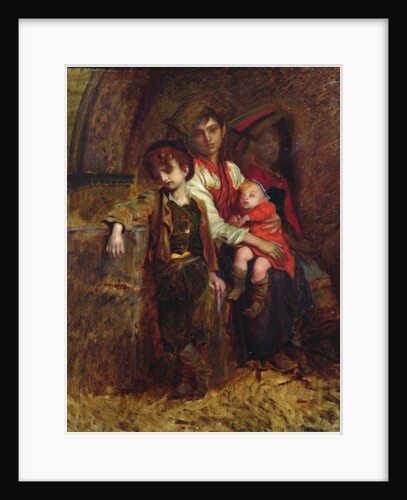 A Family of Peasants by Antoine Auguste Ernest Herbert or Hebert