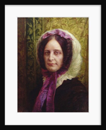 Portrait of The Baroness of Villeguy by Antoine Auguste Ernest Herbert or Hebert