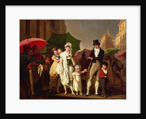 The Downpour by Louis Leopold Boilly