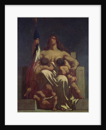 The Republic, 1848 by Honore Daumier