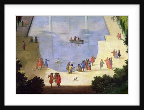 Le Basin du Mirror d'eau et l'île Royale, c.1688 by Etienne Allegrain