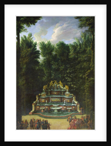 Promenade de Louis XIV, Grand Trianon, 1713 by Charles Chastelain