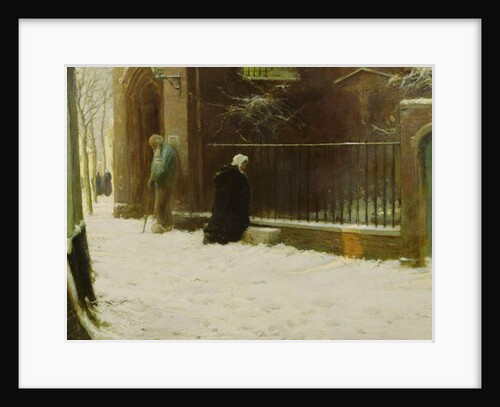 Outside the Church by Frank Spenlove-Spenlove