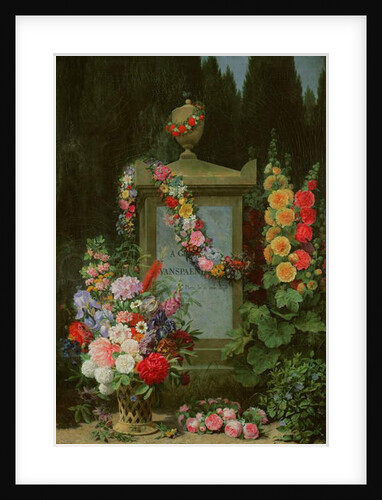 Homage to Gerard van Spaendonck, 1830 by Antoine Chazal