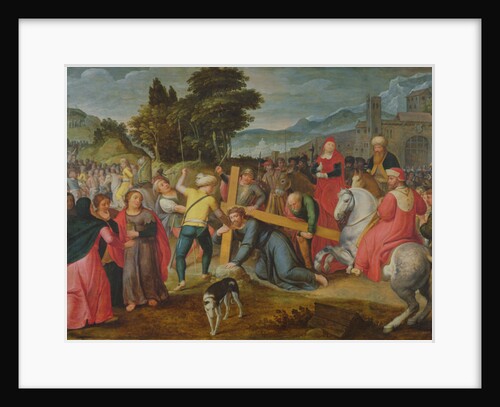 Carrying the Cross by Flemish School