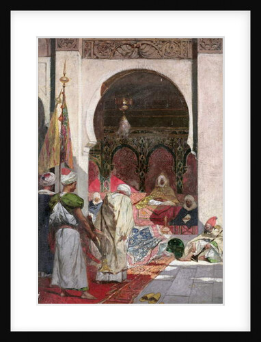 The attendance of a lord, 19th century by Benjamin Constant