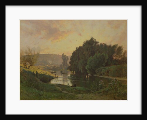 Scene of Bas-Meudon, 1892 by Francois Louis Francais