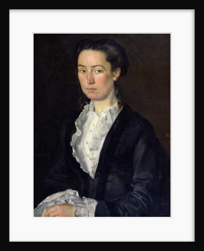 Portrait of Adelaéde Mathilde Rousseaux, 1854, by Jean-Jacques Henner