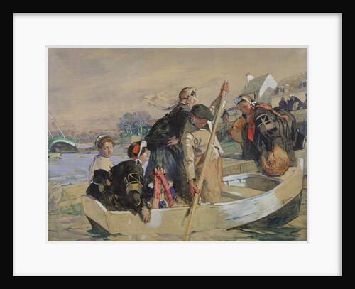 Breton scene by Lucien Simon