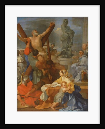 Martyrdom of St Andrew by Sebastien Bourdon