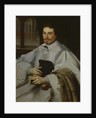 Portrait of a Canon, 1623 by Jean Chalette