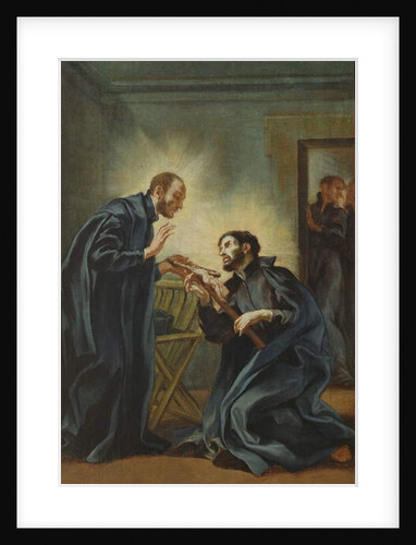 St Ignatius of Loyola sending St Francis Xavier to India by Giovanni Battista (1639-1709) Gaulli