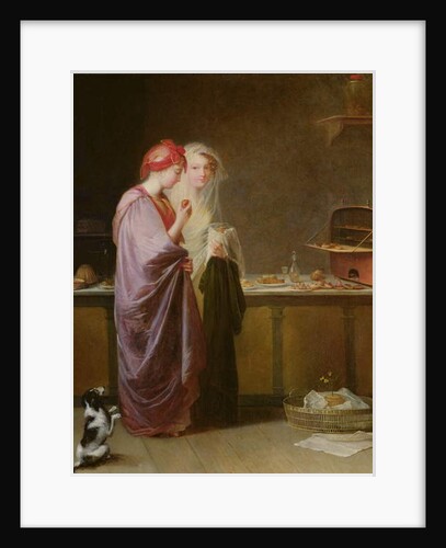 Two fine ladies, c.1810-40 by Antoinette Cecile Hortense Lescot Haudebourt