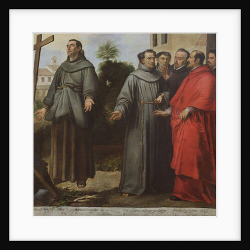 Saint Diego d'Alcala de Henares in ecstasy before the cross, 1645-46 by Bartolome Esteban Murillo