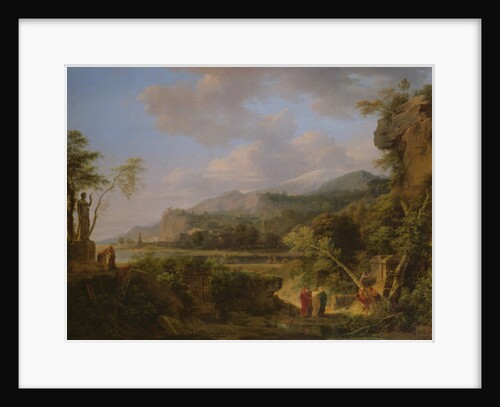 Cicero Discovering the Tomb of Archimedes, 1787 by Pierre Henri de Valenciennes