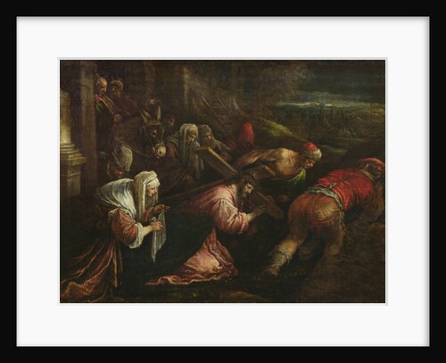 Christ carrying the cross, c.1570-80 by Jacopo Bassano