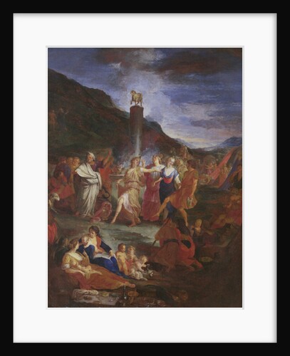 Adoration of the Golden Calf by Nicolas Bertin